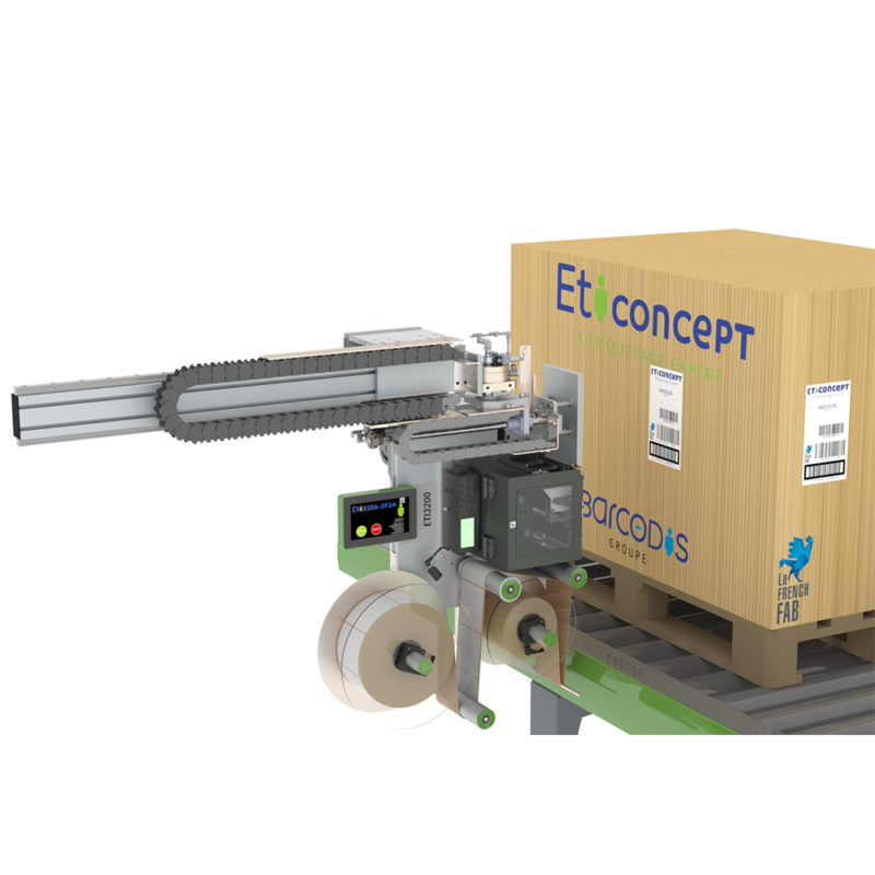 Etiqueteuse Automatique Palette ETI3200 2F2A