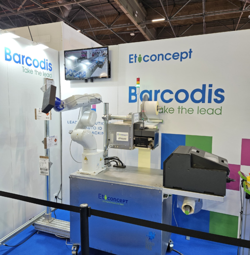 ETIRobot Couleur BARCODIS
