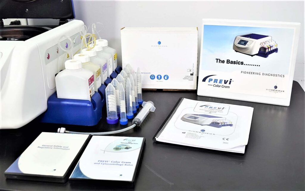 Image synthèse d'un labo de BioMérieux