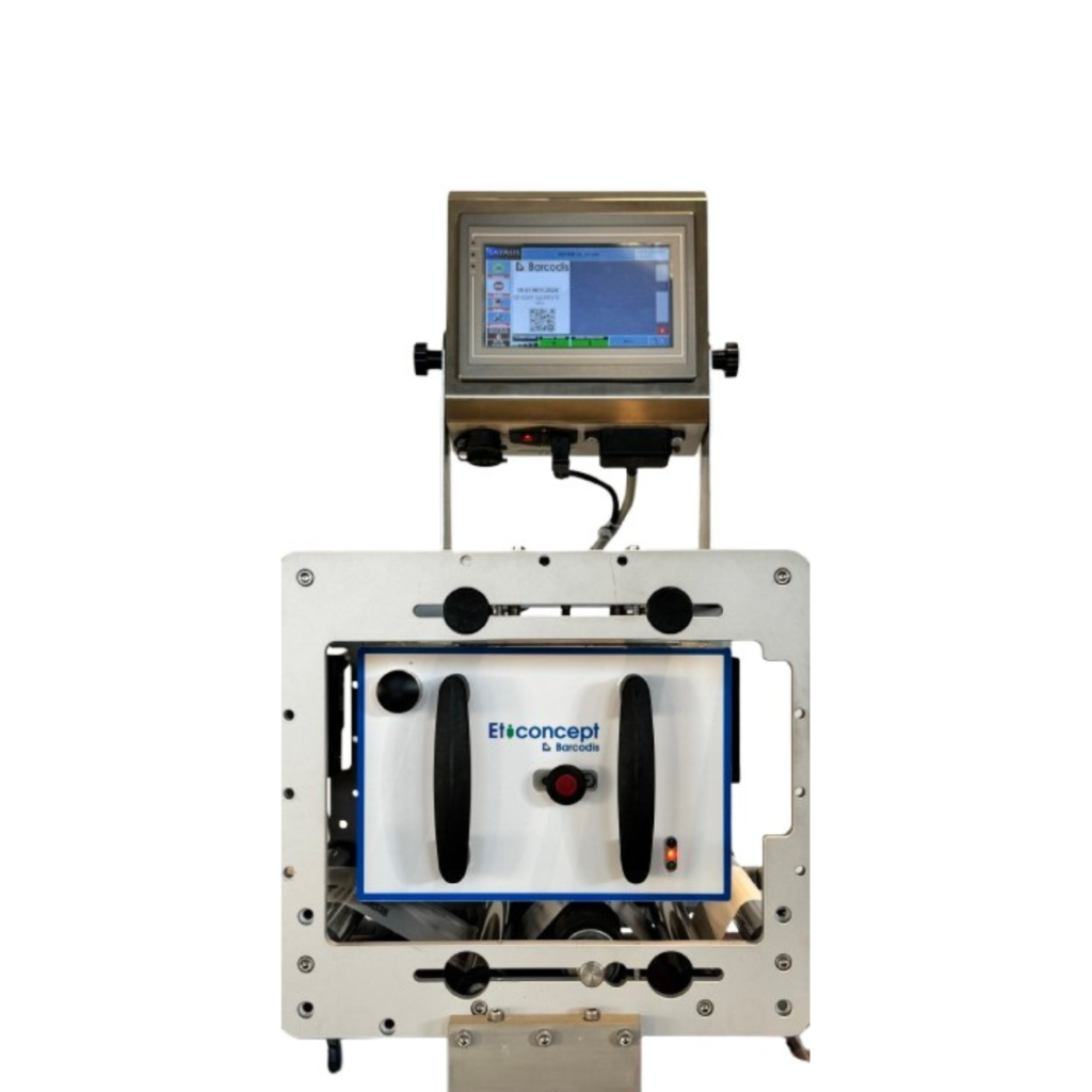 Machine avec technologie d'impression transfert thermique