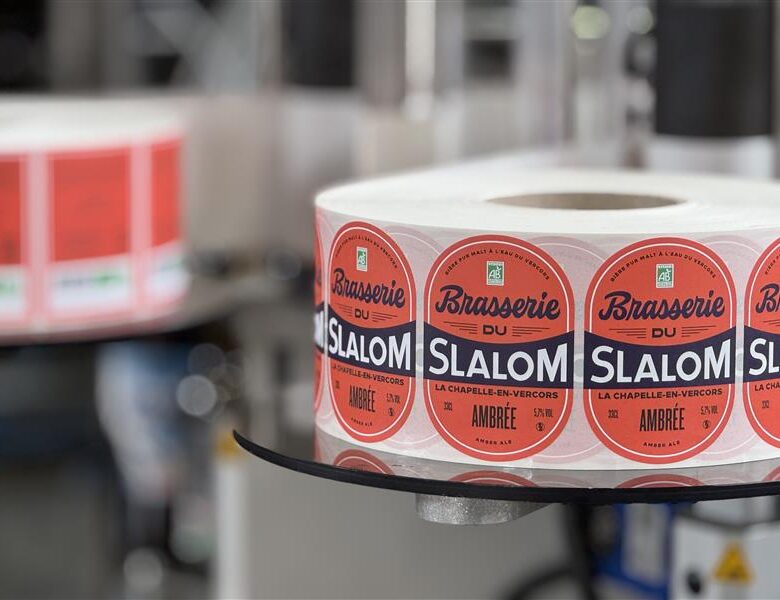 étiquettes adhésives couleur LORGE Imprimeurs