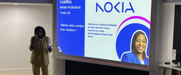 présentation Nokia lors de la matinée des femmes de l'industrie