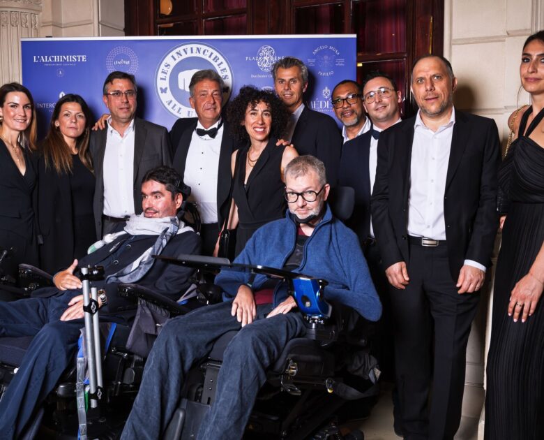 photo de groupe au gala des invincibles