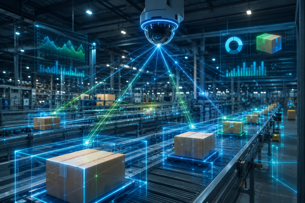 tracking vidéo logistique