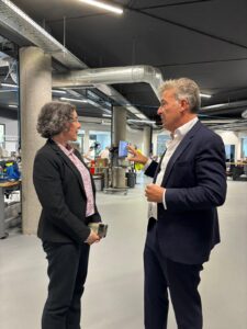 visite de la sous préfète de l'essonne